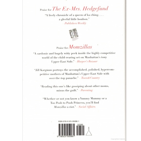 NWT “The Ex-Mrs. Hedgefund: A Novel” by Jill Kargman, Hardcover Book - Picture 2 of 2